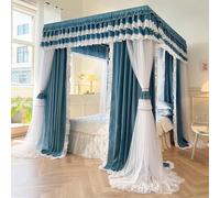 Filets Moustiquaire DéCoration Chambre Dames,Voilage Baldaquins,Rideaux De Lit Baldaquin,Facile Et Pratique,Convient pour Terrasse,IntéRieur,ExtéRieur,DéCoration PièCe