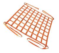 Filets Plats en Polyester - Sangles de manutention Robustes, Filet élastiques pour Charges Lourdes, Filets de Quai pour la Construction de bâtiments(3 X 3M/Mesh 15cm/Load 2t)