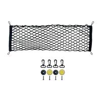 Filets pour Auto 70 X 70/90 X 40/110 X 40 Cm Rangement Universel pour Coffre Voiture Bagages Support en Maille Élastique en Nylon Poche Voyage Extensible Filet de Rangement Voiture(110 x 40cm)