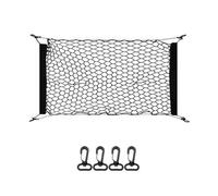 Filets pour Auto Coffre De Voiture pour MG pour HS MK2 2024 2025 2026 Coffre Automatique Poche en Maille Extensible Filet De Rangement Élastique Cargo Filet pour Coffre Voiture(110cmx60cm)