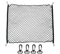 Filets pour Auto Filet Coffre Voiture Universel Élastique Bagages Organisateur Rangement Maille en Nylon Extensible Poche Réseau pour Intérieur De Filet pour Coffre Voiture(70X70cm)