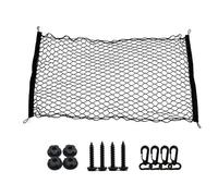 Filets pour Auto Filet Coffre Voiture Universel Élastique pour Bagages Organisateur Rangement Maille en Nylon Extensible Poche Réseau pour Intérieur Filet pour Coffre Voiture(115X60)