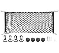 Filets pour Auto Filet De Rangement en Nylon Élastique pour Coffre De Voiture pour Skoda pour Octavia A5 A7 pour Kodiaq pour Rapid pour Fabia 1 2 Filet pour Coffre Voiture(90x40cm)