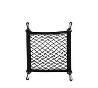 Filets pour Auto Filet Rangement pour Casque Moto 4 Crochets À Tendeur Filet De Rangement pour Bagages De Moto Sac De Coffre Accessoires Filet Rangement Voiture