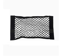 Filets pour auto Organiseur Universel Pour Coffre Voiture Noir Élastique Autocollants Magiques Sacs Rangement Filet Pour Siège Arrière Accessoires Automobiles Élastique Filet Rangement(25cm x 60cm)