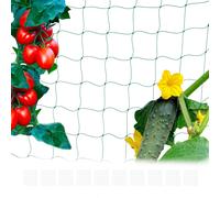 Filets tuteurs pour plantes support à légumes 180 cm 10 pièces vert résistant