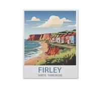 Filey, North Yorkshire，Puzzles 1000 Pièces Puzzles pour Adultes, Jeux Intellectuels Éducatifs Décoration De La Maison Soulagement du Stress Ensembles De Jouets pour La Famille（75x50cm）-HU16