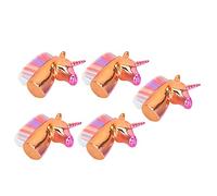 FILFEEL 10 Pcs O Forme Bloc de Polissage des Ongles Tampon Lime de Ponçage pour Acrylique Faux Ongles Manucure Pédicure Art Design Kit Préparation Brillance Finition Outil Utilisation à la Maison