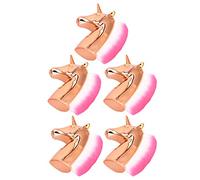 FILFEEL 10 Pcs O Forme Bloc de Polissage des Ongles Tampon Lime de Ponçage pour Acrylique Faux Ongles Manucure Pédicure Art Design Kit Préparation Brillance Finition Outil Utilisation à la Maison