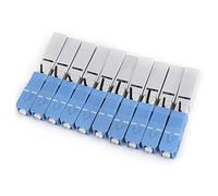 FILFEEL Adaptateur de Connecteur de Fiber Optique FTTH SC/Rapide à Froid, 10 Pièces, pour un Assemblage Rapide et des Performances de Haute qualité