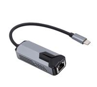 FILFEEL Adaptateur USB C vers Ethernet 5 Gbit/s - Convertisseur Aluminium vers RJ45 5000 Mbps pour Pro M1 M2 M3 Pro 10 11 MacOS Plug and Play