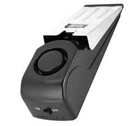 FILFEEL Alarme D'arrêt de Porte Portable 120dB, Alarme de sécurité à sensibilité Réglable avec Taille Mini pour la Maison, le Bureau, L'hôtel et les Voyages