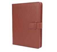 FILFEEL Album Photo en Cuir, Album Photo en Cuir Vintage pour Large 400 300 210 Livre 80 Poches Portefeuille Pu Leather pour 5 Pouces Pictures Buckle Design (BROWN)