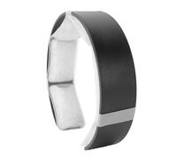 FILFEEL Anneau de Refroidissement Ergonomique pour le Cou, Refroidisseur de Cou Portable avec Matériau PCM pour les Voyages en Plein Air, le Travail de Bureau, Construction ABS, C (BLACK)