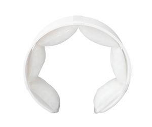 FILFEEL Anneau de Refroidissement Ergonomique pour le Cou, Refroidisseur de Cou Portable avec Matériau PCM pour les Voyages en Plein Air, le Travail de Bureau, Construction ABS, C (WHITE)