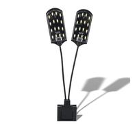 Filfeel Aquarium Éclairage, LED Aquarium Lampe Lumière Éclairage, slim LED Aquarium Lampe à clip on étanche plongée sous-marine Plantes poussent-elles Aquarium Decor