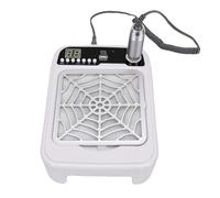 FILFEEL Aspirateur de Poussière pour Ongles 3 en 1, Lampe Perceuse 35000 Tr/min, 8 Vitesses Réglables, écran LED, pour Manucure à Domicile