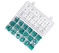 FILFEEL Assortiment de Rondelles de Joint Torique Vert, 270 Pièces, Kit de 18 Tailles pour les Besoins de Réparation