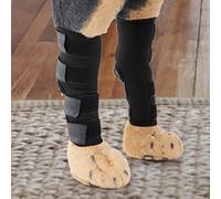 FILFEEL Attelle de Jambe Avant pour Chien - Protection des Coudes et Genouillère pour la Récupération des Blessures (M)
