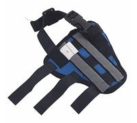 FILFEEL Attelle de Jarret de Jambe Arrière Droite pour Chien - Support en Néoprène Respirant pour la stabilité de la Jambe Arrière, Bandes Réfléchissantes pour la visibilité, Idéal pour Les