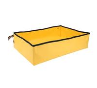 FILFEEL Bac à Litière de Voyage Pliable pour Chat - Toilettes Pliables Portables avec Doublure Oxford pour Voitures, Camping, Hôtels et Camping-Cars - Bac à Litière Compact et Léger pour Chats,