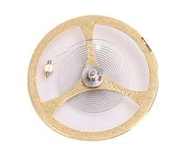 FILFEEL Balancier de Montre 46941 46943 de Remplacement avec Ressort à Cheveux pour Réparation de Mouvement de Montre Mécanique ETA - Assemblage de Balance en Métal et Plastique calibré