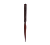 FILFEEL Brosse à Cheveux de Sanglier avec Manche en Bois, Outil de Coiffure en Bois Doux pour Usage Professionnel ou Personnel