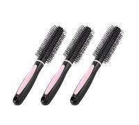 FILFEEL Brosse à Cheveux Ronde, Manche en Bois Antistatique pour un Coiffage Effort, avec Assemblage serré pour un Usage en Salon et à la Maison