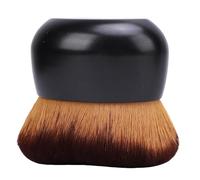 FILFEEL Brosse Autobronzante, Applicateur de Bronzage avec Poils Doux et Tête de Brosse en Forme de Vague pour une Couverture Uniforme, Application Transparente sur le Visage et le (BLACK)