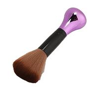 FILFEEL Brosse de Nettoyage de Cheveux, Styliste de Salon Professionnel, Barbier, Cou, Visage, Cheveux Cassés, Brosse Longue et Touffue pour un Toucher Doux et Soyeux, Poignée Uni (Rose rouge)