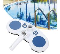 Filfeel Brosse de Nettoyage de Piscine Kit de Nettoyage Professionnel pour Piscine 13 Pouces Accessoire de Nettoyage de l'étang avec Tête d'aspiration pour Piscine