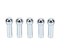 FILFEEL Butée de Câble en Acier Doux Antirouille, Adaptée aux Câbles de 6 Mm, pour Poulie de Salle de Sport, Bloqueur de Câble pour Systèmes de Croisement de Câbles