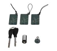 FILFEEL Cadenas à Mot de Passe IP65, Contrôle par Application, Verrouillage par Mot de Passe Virtuel sans clé pour le Fitness, les Voyages et Plus Encore