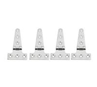 FILFEEL Charnière en T de qualité Marine 4 Pièces-charnière en T de Porte de Bateau Universelle en Acier Inoxydable 316 pour Yachts et Bateaux