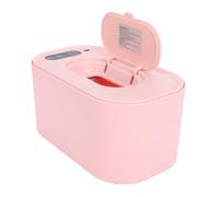 FILFEEL Chauffe-Lingettes pour bébé, Dessus et Base Chauffants Portables 2 en 1 avec Affichage Numérique, Conception à Retour Automatique pour la Maison et les Voyages, Peut Contenir 80 (PINK)