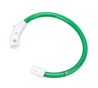 FILFEEL Collier LED pour Chien pour la Prévention des Pertes, Collier Lumineux Rechargeable pour Chiens de Tailles avec Modes d'éclairage Dynamiques - Vert S (L)