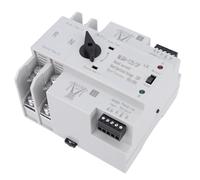 FILFEEL Commutateur de Transfert Manuel Automatique WiFi 2P 63A avec Contrôle par Application EWeLink - Sélecteur de Source d'alimentation Double pour Atelier, Usine, Laboratoire - Commutateur de