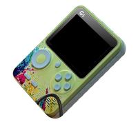 FILFEEL Console de Jeu Portable G5 avec écran 3,0 Pouces, Prend en Charge l'extension de Mémoire, capacité Double Joueur - Bleu coloré (Green)