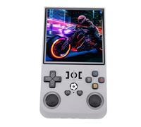 FILFEEL Console de Jeu Portable Rétro R36MAX - Écran HD de 4 Pouces, Puce RK3326, Plus de 60 émulateurs Préchargés , Deux Joysticks 3D et Batterie 4000 MAh - Appareil de Jeu Portable Open Source