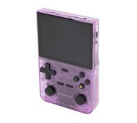FILFEEL Console de Jeu Rétro Portable avec Double Joystick 3D et écran IPS de 3,5 Pouces - Appareil Portable pour Un Plaisir sans Fin (Purple)