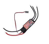 FILFEEL Contrôleur de Vitesse électronique RC sans Balais ESC 50A pour Multicopter Quadrirotor à Voilure Fixe - LiPo 2S à 4S Compatible avec BEC 5V/3A, Support DShot et Micrologiciel Programmable AM32