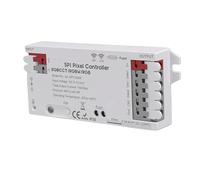 FILFEEL Contrôleur WiFi SPI pour & Life App - Prend en Charge Plus de 40 Effets d'éclairage Dynamiques, Bandes LED RVB/RGBW/RGBCCT, Compatible WS2812B/WS2811/SK6812, Double Sortie SPI, Mémoire de