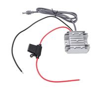 FILFEEL Convertisseur élévateur CC 12 V à 30 V ou 24 à 30 3,5 A Adaptateur Boost pour Routeur - Câble d'alimentation en Alliage d'aluminium IP68 avec intégré