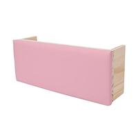 FILFEEL Coussin Repose-bras pour Ongles, Oreiller Professionnel en Cuir PU Souple avec Design Ergonomique pour Salon de Nail Art et Bricolage à Domicile, 30,5 X 12 X 8,5 Cm (PINK)