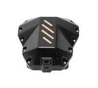 FILFEEL Couvercle de Différentiel en Laiton adapté pour Chenille MK07 RC - Contrepoids du Couvercle de Différentiel des Essieux Avant et Arrière avec Finition PVD Dorée - Laiton usiné pour Une