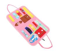 FILFEEL Couverture Anti-démence, Coussin d'activité Sensorielle, Soulagement de l'anxiété pour les Personnes âgées avec des Jouets Fidget, Activités pour la Maladie D'Alzheimer,