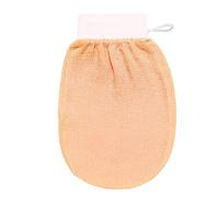 FILFEEL de Bain et de Douche pour le Dos, épurateur de Corps avec Corde de Suspension, Conception élargie pour Nettoyer le Dos, le Cou, les épaules, les Pieds, les Zones Diff (ORANGE)