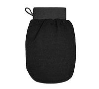 FILFEEL de Bain et de Douche pour le Dos, épurateur de Corps avec Corde de Suspension, Conception élargie pour Nettoyer le Dos, le Cou, les épaules, les Pieds, les Zones Diff (BLACK)