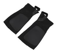 FILFEEL Demi-équitation pour l'équitation - Cuir de Vachette de qualité Supérieure et Guêtres d'équitation Professionnelles avec Sangle d'étrier Sécurisée et Ajustement 3D Ergonomique - Ensemble