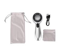 FILFEEL Dermatoscope Portable Grossissement 30x avec 4 Modes D’éclairage | Double Lentille Optique de 35 Mm, Léger de 105 G, Rechargeable Type C, Veille Automatique, pour L’analyse des Follicules
